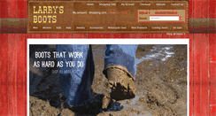 Desktop Screenshot of larrysboots.com